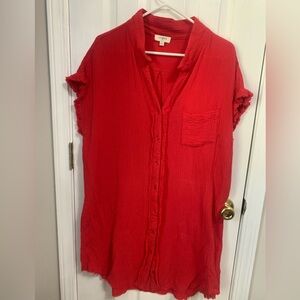 Umgee Vibrant Red Dress